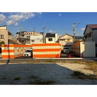 屋外型トランクルーム,バイクコンテナ オレンジコンテナ尼崎梶ケ島