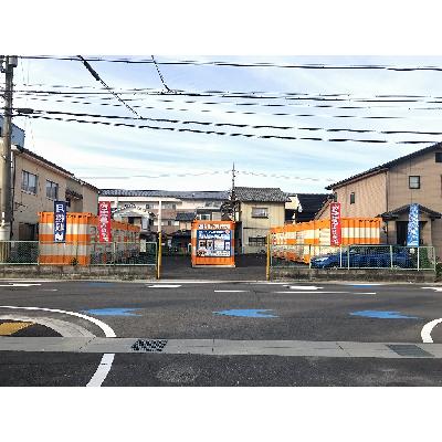 バイクコンテナ,屋外型トランクルーム オレンジコンテナ滋賀守山Part1