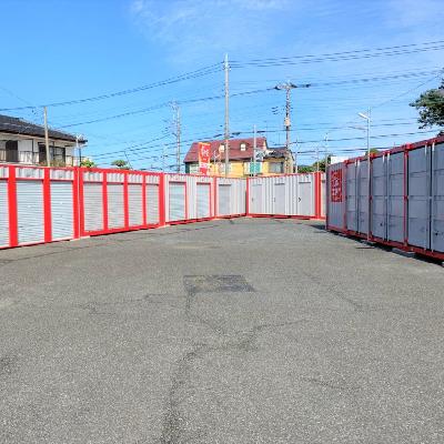 所沢市東狭山ケ丘の屋外型トランクルーム,バイクコンテナ