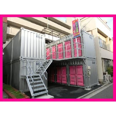 広島市中区江波南の屋外型トランクルーム