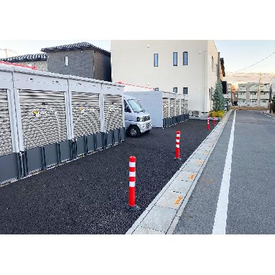 蕨市錦町のバイクコンテナ