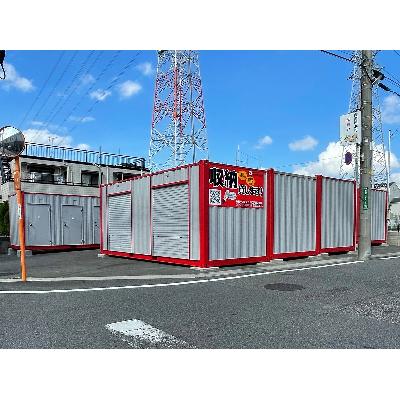 川口市戸塚の屋外型トランクルーム・レンタルコンテナ,バイクガレージ