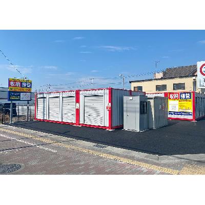 三郷市泉のバイクコンテナ,屋外型トランクルーム