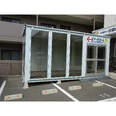 安芸郡府中町浜田本町の屋外型トランクルーム