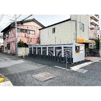 草加市瀬崎のバイクコンテナ