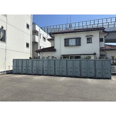 福岡市南区的場のバイクコンテナ