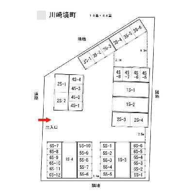 ドットあ~るコンテナ川崎境町(屋外型トランクルーム)の物件画像3