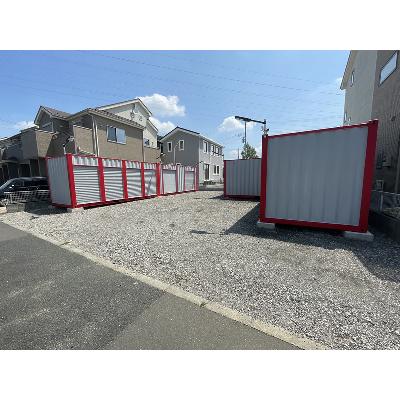 川口市大字里の屋外型トランクルーム,バイクコンテナ