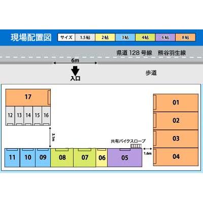 トランクデイズ 行田藤原町(屋外型トランクルーム)の物件画像3
