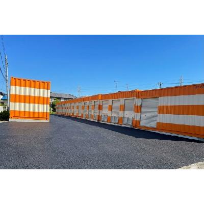 屋外型トランクルーム,バイクコンテナ オレンジコンテナ川西南花屋敷