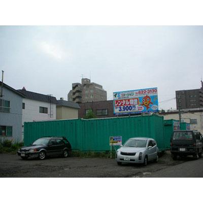 札幌市豊平区月寒中央通の屋外型トランクルーム・レンタルコンテナ