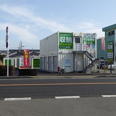 下野市小金井の屋外型トランクルーム