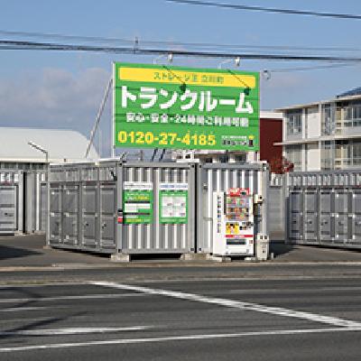 岡山市南区立川町のバイクコンテナ