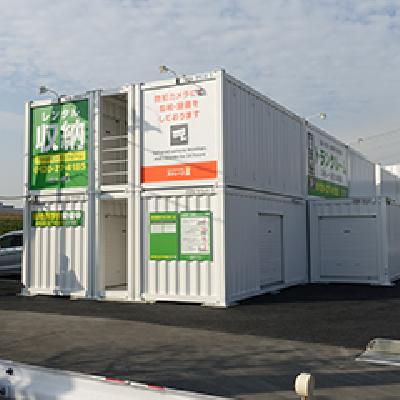 市川市田尻の屋外型トランクルーム・レンタルコンテナ