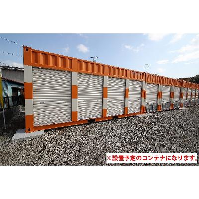 屋外型トランクルーム・レンタルコンテナ,バイクガレージ オレンジコンテナ名古屋江松